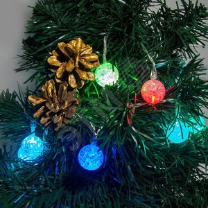 Гирлянда Ледяные шарики 10LED 0.9м (CL554) - Feron