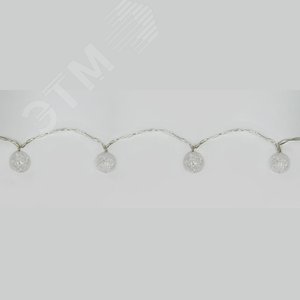 Гирлянда Ледяные шарики 10LED 0.9м (CL554) - фото 3