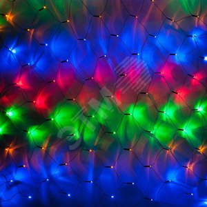 Гирлянда-сетка 100LED 1.2х1м 1.5м шнур (CL200) - Feron