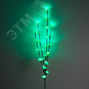 Ветка сакуры LED зеленый (LD207B) - фото 2