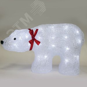 Световая фигура Медведь средний,акриловая,40LED (LT038) - фото 2