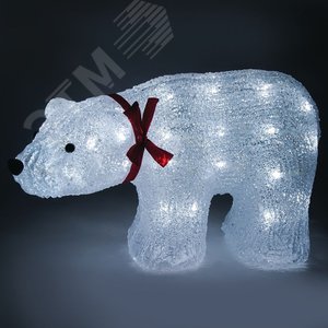 Световая фигура Медведь средний,акриловая,40LED (LT038) - фото 3