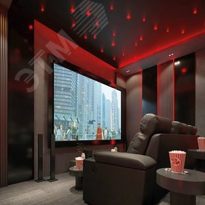 Лента светодиодная 4.8Вт/м 12В красный IP20 60LED/м LS603 5