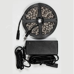 Комплект светодиодной ленты 14.4Вт/м 12В RGB IP20 60LED/м с драйвером LS606 3