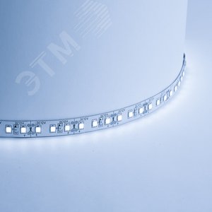 Лента светодиодная 9.6Вт/м 12В 6500К IP20 120LED/м LS612