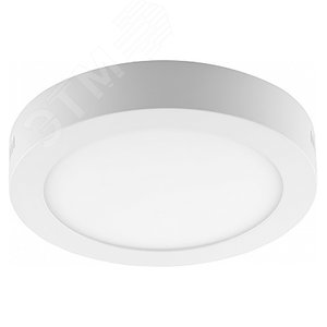 Светильник светодиодный ДПО-6w 4000K 480Лм белый