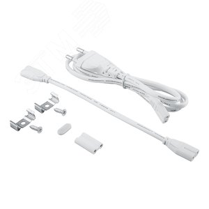 Светильник светодиодный ДПО-4w 4000К 350Лм пластик Т5 IP20 с выключателем и сетевым шнуром 2