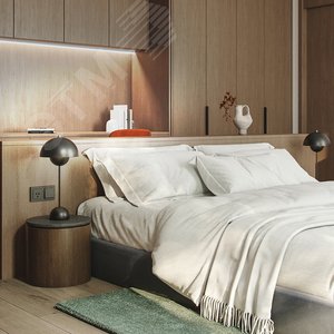 Светильник светодиодный ДПО-4w 4000К 350Лм пластик Т5 IP20 с выключателем и сетевым шнуром 4