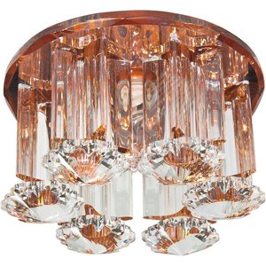 Светильник 1526 JCD9 35w G9 прозрачный/коричневый - Feron