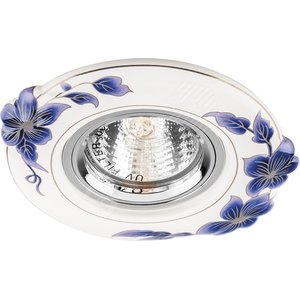 Светильник CD10M MR16 MAX50w 12V G5.3 синий/белый - Feron