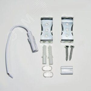 Светильник светодиодный AL5047 120SMD(2835) 4500K 2х9w 1350Lm пластик - фото 6