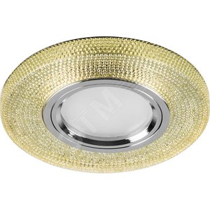 Светильник CD972 12х2835SMD 50w G5.3 желтый хром - Feron