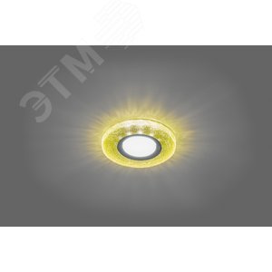 Светильник CD972 12х2835SMD 50w G5.3 желтый хром - фото 2