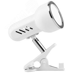 Светильник светодиодный ДБО-7w 4000К 560Лм G5.3 прищепка белый (AL7020)