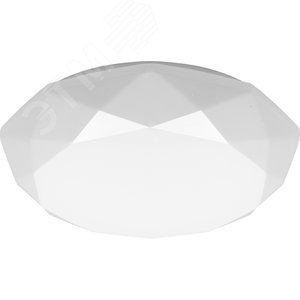 Светильник светодиодный ДБО-18w 4000К 1260Лм матовый с эффектом звездного неба (AL589)