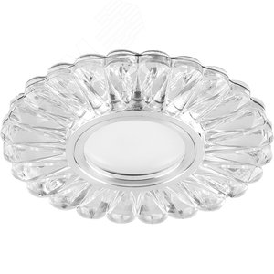 Светильник точечный потолочный встраиваемый CD901 15LED*2835 SMD 4000K, MR16 50W G5.3, белый, хром | 28844 | FERON