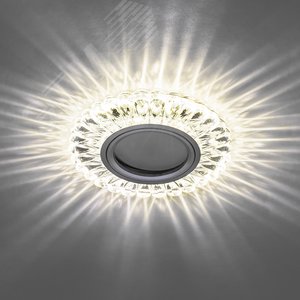 Светильник точечный потолочный встраиваемый CD902 15LED*2835 SMD 4000K, MR16 50W G5.3, белый, хром | 28845 | FERON 3