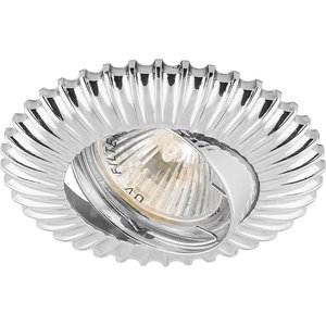 Светильник точечный потолочный DL6213 MR16 50W G5.3 хром поворотный | 28865 | FERON