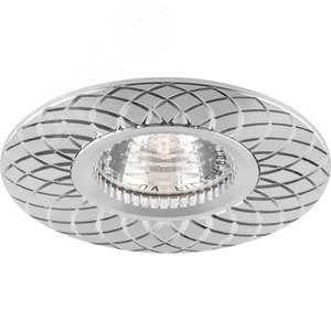 Светильник ИВО-50w G5.3 серебро (GS-M388) - Feron