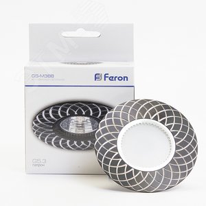 Светильник точечный потолочный GS-M388BK MR16 50W G5.3 черный | 28887 | FERON 2