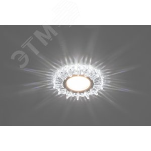 Светильник точечный потолочный встраиваемый CD910 15LED*2835 SMD 4000K, MR16 50W G5.3, прозрачный, хром | 28893 | FERON 2