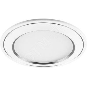 Светодиодный светильник AL650 встраиваемый 7W 4000K белый с хромом | 28931 | Feron