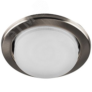 Светильник ДВО-15w GX53 без лампы титан