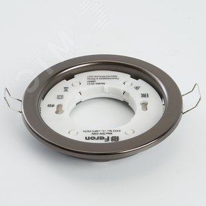 Светильник ДВО-15w GX53 без лампы черный хром 3