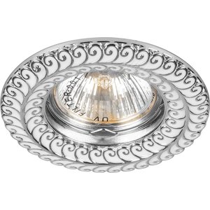 Светильник точечный потолочный DL6034 MR16 50W G5.3 белый, хром | 28952 | FERON