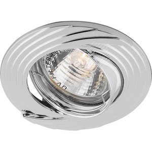 Светильник ИВО-50w 12в G5.3 поворотный хром (DL6227 хром)