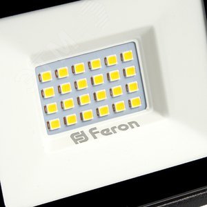 Прожектор светодиодный ДО-30w 4000К 2850 Лм IP65 черный - фото 2
