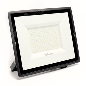 Прожектор светодиодный ДО-200w 6400К 20000 Лм IP65 черный - Feron