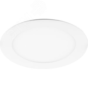 Светильник светодиодный ДВО-15w 4000K 1050Лм slim белый