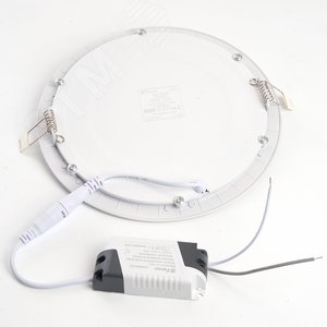 Светильник светодиодный ДВО-15w 4000K 1050Лм slim белый 3