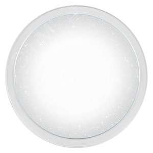 Светильник светодиодный ДБО-36w 4000К 2900Лм круглый матовый с эффектом Звездного неба (AL5001)