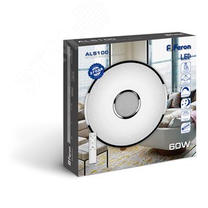 Светильник потолочный декоративный AL5100 60W, Max. 5000Lum, 3000К-6500K, управляемый | 29639 | FERON 7