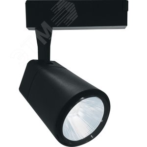 Светильник светодиодный трековый на шинопровод ДПО-12w 4000К 1080Лм черный (AL101)