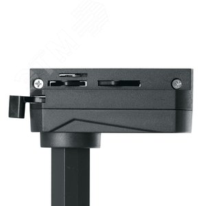 Светильник светодиодный трековый на шинопровод ДПО-12w 4000К 1080Лм черный 5