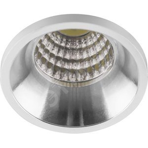 Светильник встраиваемый светодиодный для подсветки мебели LN003, 3W, 210Lm, 4000К, белый с хромом | 29698 | FERON