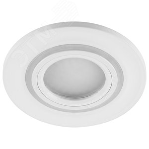 Светильник потолочный встраиваемый CD600 15LED*2835 SMD 4000K, MR16 50W G5.3, белый | 29711 | FERON