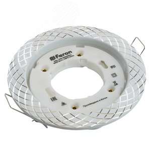 Светильник ДВО-15w GX53 без лампы белый 2