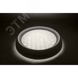 Светильник светодиодный ДБО-60w круглый матовый Brilliant с регулировкой цветовой температуры 3000-6500К светового потока max 5000Лм и режима освещенности с пультом управления и таймером выключения (AL5230) - фото 4