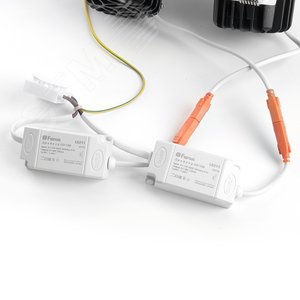 Светильник светодиодный ДВО-2х12w 4000K 2160Лм поворотный прямоугольный белый 4