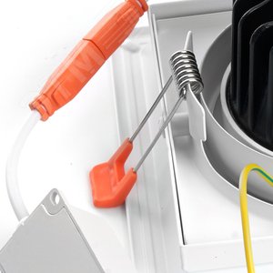 Светильник светодиодный ДВО-2х20w 4000K 3600Лм поворотный прямоугольный белый 6