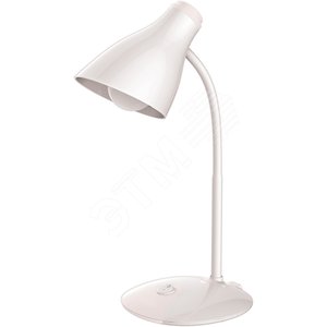 DE1726 Светильник настольный, гибкий рожок 7W,100-240V, 4000K, 420*160*170, белый | 29857 | FERON - Feron