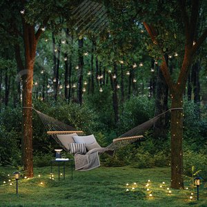 Гирлянда Белт-Лайт 25 м 100 патронов Е27 IP65 черный 3