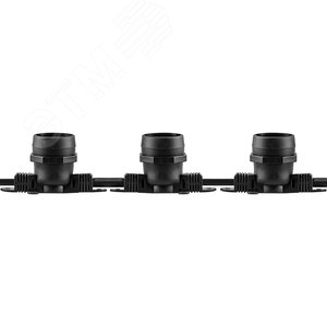 Гирлянда Белт-Лайт 50 м 100 патронов Е27 IP65 черный