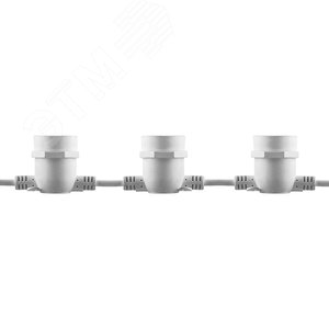 Гирлянда Белт-Лайт 8 м 10 патронов Е27 IP65 белый комплект