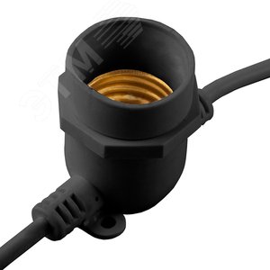 Гирлянда Белт-Лайт 13 м 20 патронов Е27 IP65 черный комплект 2