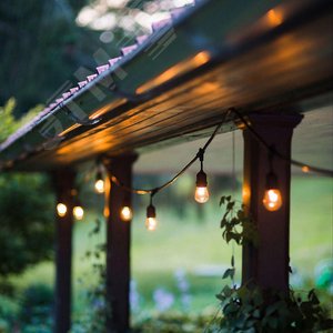 Гирлянда Белт-Лайт 13 м 20 патронов Е27 IP65 черный комплект 3